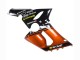 2005-2006 Kawasaki ZX6R Motorcycle Fairing - Orange Black