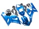 2005-2006 Kawasaki ZX6R Motorcycle Fairings - Glossy Blue