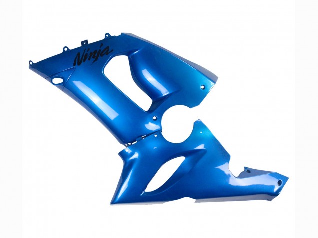 2005-2006 Kawasaki ZX6R Motorcycle Fairings - Glossy Blue