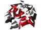 2005-2006 Kawasaki ZX6R Motorcycle Fairings - Red Black