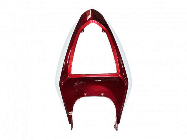 2005-2006 Kawasaki ZX6R Motorcycle Fairings - White Red