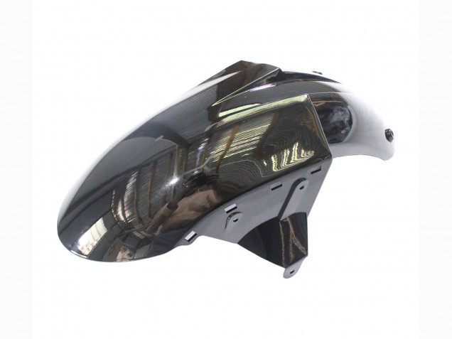 2007-2008 Kawasaki ZX6R Motorcycle Fairings - Black Silver Red Ninja