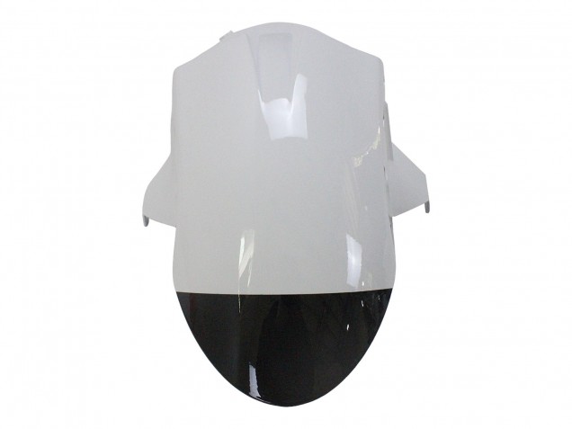 2007-2008 Kawasaki ZX6R Motorcycle Fairing - White Black