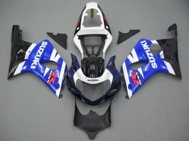 Shop 2000-2002 Suzuki GSXR1000 Motorcycle Fairing - White Blue Black Red