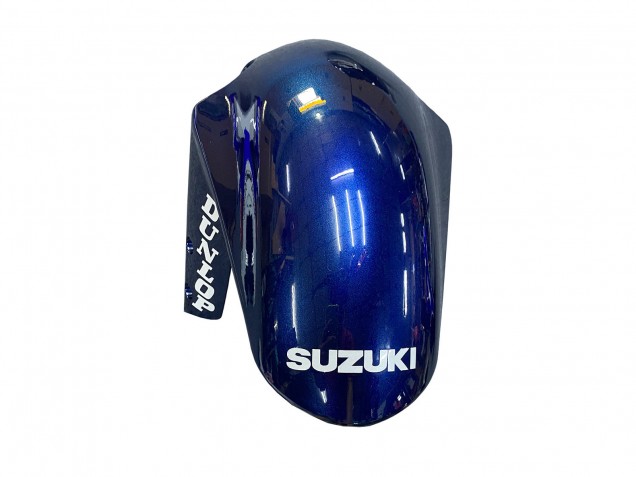 2000-2002 Suzuki GSXR1000 Motorcycle Fairings - Blue White Silver Castrol Dunlop