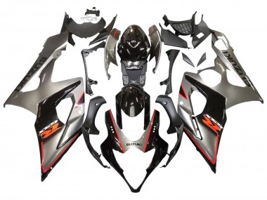 Shop 2005-2006 Suzuki GSXR 1000 Motorcycle Fairing - Silver Black Red