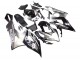 2005-2006 Suzuki GSXR 1000 Motorcycle Fairings - Glossy Black Grey