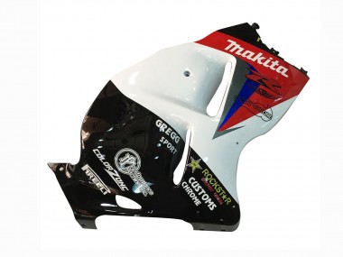 Shop 1996-2007 Suzuki GSXR 1300 Hayabusa Motorcycle Fairings - White Blue Red Makita Black