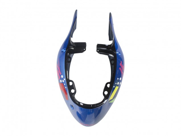 1996-2007 Suzuki GSXR 1300 Hayabusa Motorcycle Fairings - Blue Green Shark 46