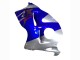 1996-2007 Suzuki GSXR 1300 Hayabusa Motorcycle Fairings - Blue Silver Hayabusa