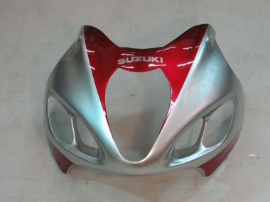 Shop 1996-2007 Suzuki GSXR 1300 Hayabusa Motorcycle Fairings - Silver Red Hayabusa