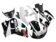 1996-2000 Suzuki GSXR 600 / GSXR 750 Motorcycle Fairings - Black White