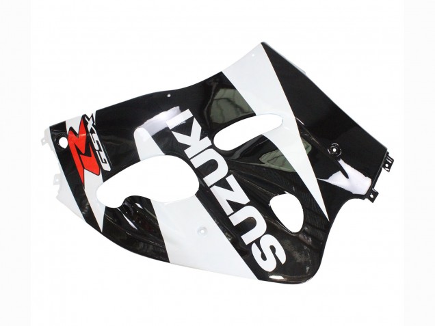 1996-2000 Suzuki GSXR 600 / GSXR 750 Motorcycle Fairings - Black White