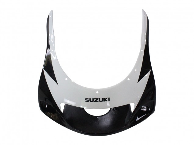 1996-2000 Suzuki GSXR 600 / GSXR 750 Motorcycle Fairings - Black White