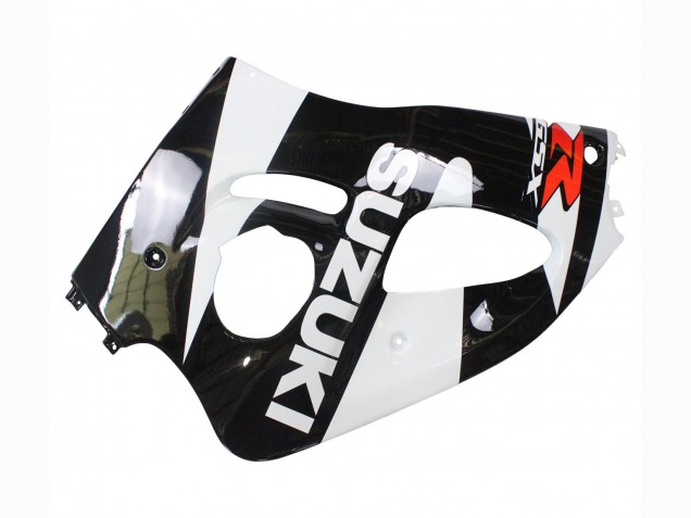 1996-2000 Suzuki GSXR 600 / GSXR 750 Motorcycle Fairings - Black White