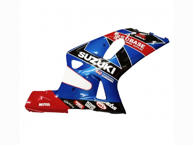 2001-2003 Suzuki GSXR 600 / GSXR 750 Motorcycle Fairings - Blue Red Racing