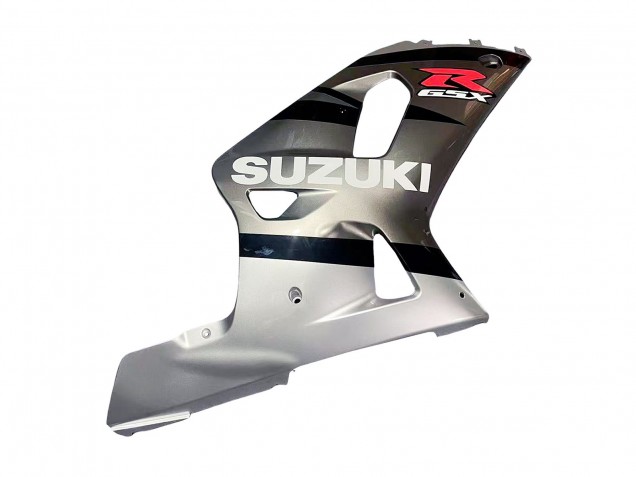 2001-2003 Suzuki GSXR 600 / GSXR 750 Motorcycle Fairing - Silver Glossy Black Red