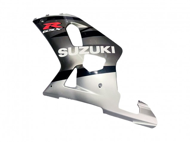 2001-2003 Suzuki GSXR 600 / GSXR 750 Motorcycle Fairing - Silver Glossy Black Red