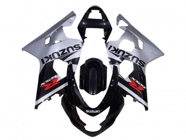 2001-2003 Suzuki GSXR 600 / GSXR 750 Motorcycle Fairings - Silver Glossy Black Red
