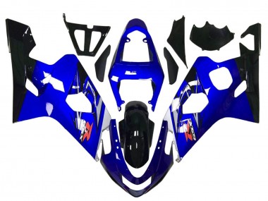 Shop 2004-2005 Suzuki GSXR 600 / GSXR 750 Motorcycle Fairing - Blue White Black