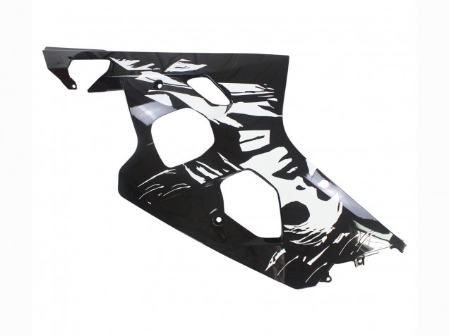 2004-2005 Suzuki GSXR 600 / GSXR 750 Motorcycle Fairing - White Black