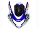 2004-2005 Suzuki GSXR 600 / GSXR 750 Motorcycle Fairing - White Blue Black Corona Motul