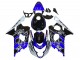 2004-2005 Suzuki GSXR 600 / GSXR 750 Motorcycle Fairing - White Blue Black Corona Motul