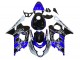 2004-2005 Suzuki GSXR 600 / GSXR 750 Motorcycle Fairing - White Blue Black Corona Motul