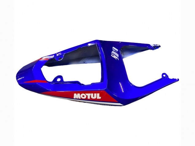 2004-2005 Suzuki GSXR 600 / GSXR 750 Motorcycle Fairings - Blue Red Black Motul Dunlop