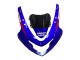 2004-2005 Suzuki GSXR 600 / GSXR 750 Motorcycle Fairings - Blue Red Black Motul Dunlop