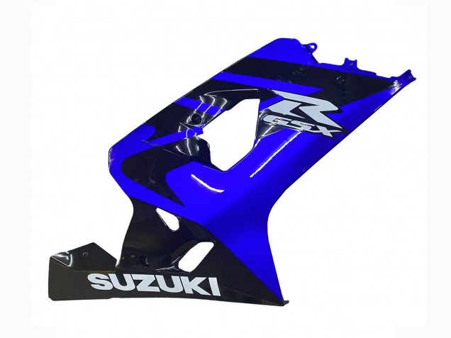 2004-2005 Suzuki GSXR 600 / GSXR 750 Motorcycle Fairings - Blue Black White Decal