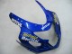 2004-2005 Suzuki GSXR 600 / GSXR 750 Motorcycle Fairings - Blue White Yellow Green Telefumica Motul MoviStar