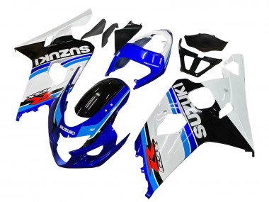 Shop 2004-2005 Suzuki GSXR 600 / GSXR 750 Motorcycle Fairing - White Blue Black Red