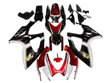 Shop 2006-2007 Suzuki GSXR 600 / GSXR 750 Motorcycle Fairings - Red White Black Yellow