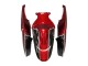 2006-2007 Suzuki GSXR 600 / GSXR 750 Motorcycle Fairings - Red Black