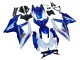 2008-2010 Suzuki GSXR 600 / GSXR 750 Motorcycle Fairing Kits - Blue White Red