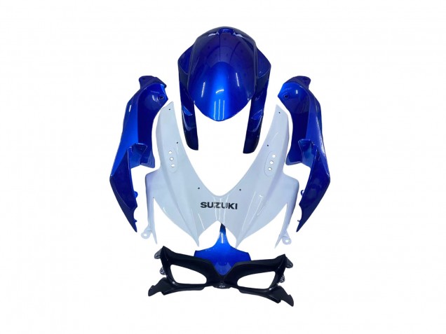 2008-2010 Suzuki GSXR 600 / GSXR 750 Motorcycle Fairing Kits - Blue White Red