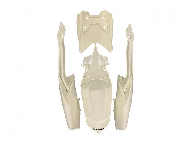 2008-2010 Suzuki GSXR 600 / GSXR 750 Motorcycle Fairings - Cream White Red Black