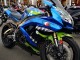 2008-2010 Suzuki GSXR 600 / GSXR 750 Motorcycle Fairings - Blue Fluorescent Green Shark