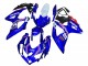 2008-2010 Suzuki GSXR 600 / GSXR 750 Motorcycle Fairings - White Blue Pink Ecstar Motul