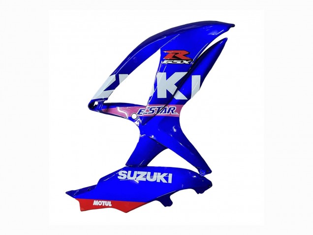 2008-2010 Suzuki GSXR 600 / GSXR 750 Motorcycle Fairings - White Blue Pink Ecstar Motul