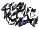 2008-2010 Suzuki GSXR 600 / GSXR 750 Motorcycle Fairings - Glossy Black Blue