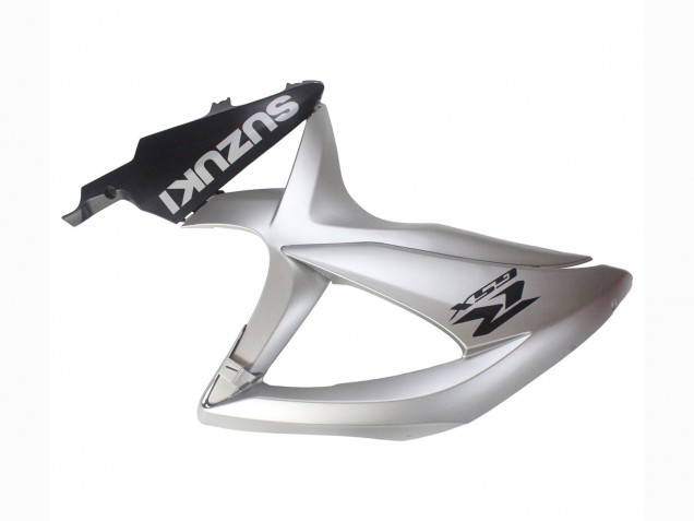 2008-2010 Suzuki GSXR 600 / GSXR 750 Motorcycle Fairings - Silver Matte Black