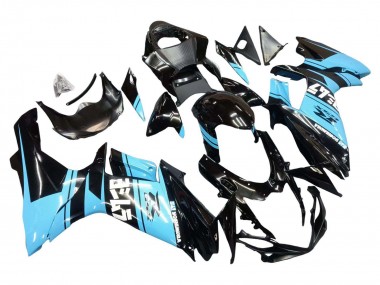 Shop 2011-2024 Suzuki GSXR 600 / GSXR 750 Motorcycle Fairings - Glossy Black Light Blue
