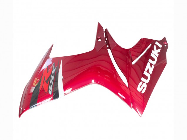 2011-2024 Suzuki GSXR 600 / GSXR 750 Bike Fairings - Red Glossy Black