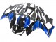 2015-2018 Yamaha YZF R3/R25 Motorcycle Fairing - Blue Glossy Black