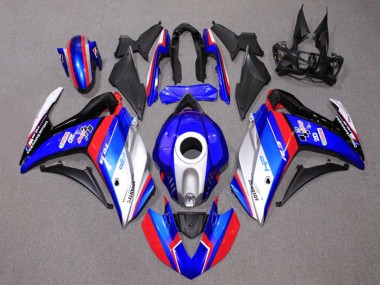 Shop 2015-2018 Yamaha YZF R3/R25 Motorcycle Fairings - Blue Silver Red Black Castrol
