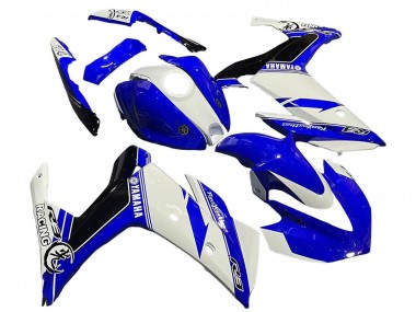 Shop 2015-2018 Yamaha YZF R3/R25 Motorcycle Fairings - White Blue Black Racing