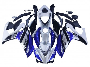 Shop 2015-2018 Yamaha YZF R3/R25 Motorcycle Fairings - White Blue Black Yamalube