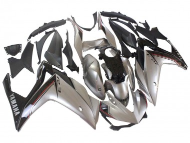 Shop 2015-2018 Yamaha YZF R3/R25 Motorcycle Fairings - Silver Black